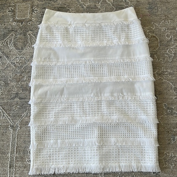 Banana Republic Dresses & Skirts - Banana Republic Fringe Skirt